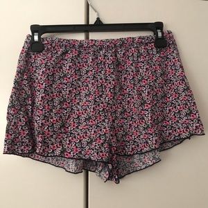Abercrombie Floral Beach Lounge Shorts